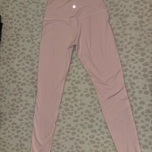 Lululemon Strawberry Milkshake Size 8 Pink Leggings